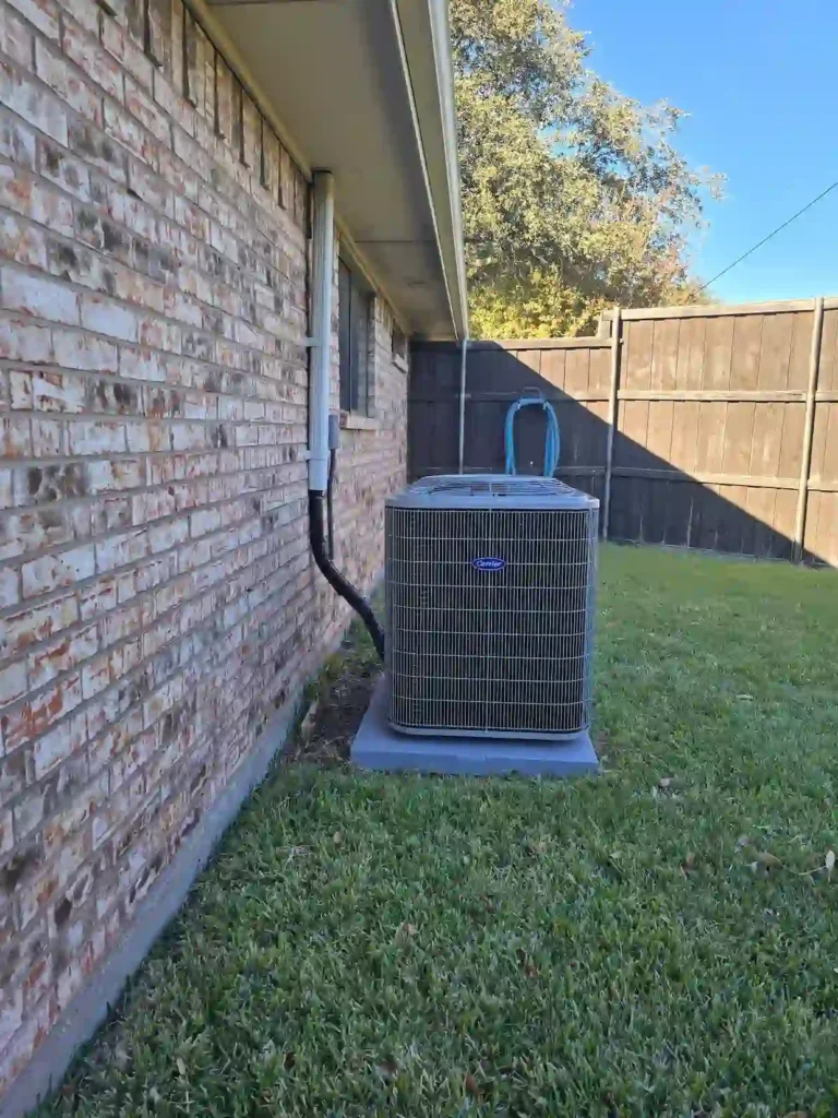 Air Conditioning installation in Irving, TX by Mas Heating and Cooling technicians.